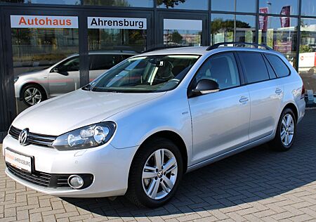 VW Golf Volkswagen VI Variant Match*Navi*Teil-Leder*Allwetter*