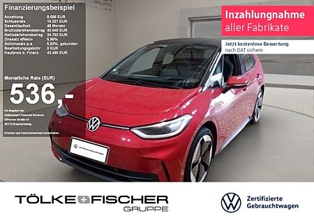VW ID.3 Volkswagen S (77kWh) Pro IQLight ACC AUT Kam. Navi 360