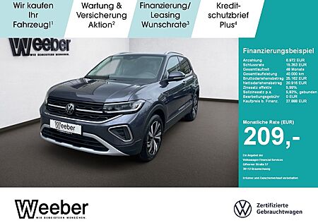 VW T-Cross Volkswagen 1.0 TSI DSG Style AHK LED Kamera PDC