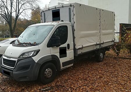 Peugeot Boxer 2.2 HDi 150PS Pritsche+Plane L4 Klima 6.7m