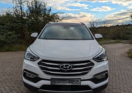 Hyundai Santa Fe blue 2.2 CRDi Premium 4WD Automatik...