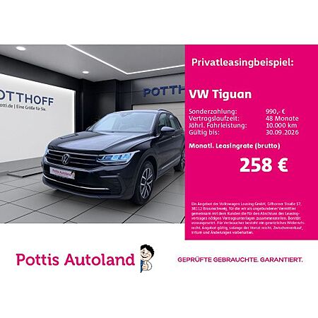 VW Tiguan leasen