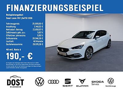 Seat Leon FR 1,5eTSI DSG NAVI+PDC+SHZ+KAMERA+BEATS