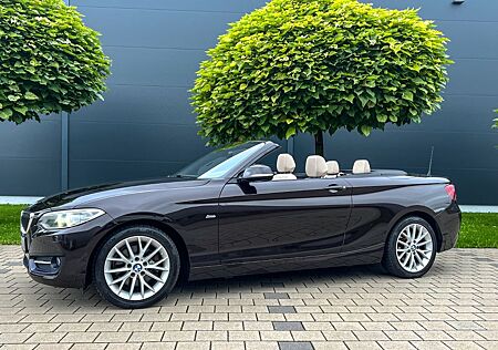 BMW 220i Cabrio Sport Line |NAVI|XENON|PDC|HiFI|SHZ|