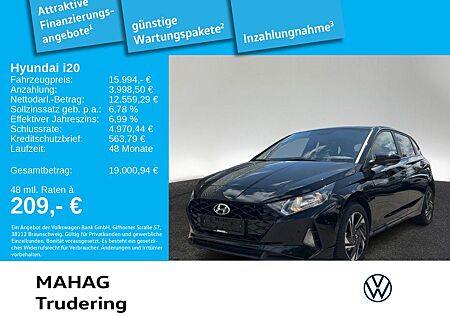 Hyundai i20 1.0 T-GDI Connect & Go Phantom Black Metalli