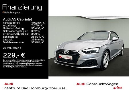 Audi A5 Cabriolet 35 TFSI*Matrix*Alu*AHK*PDC*Virtual