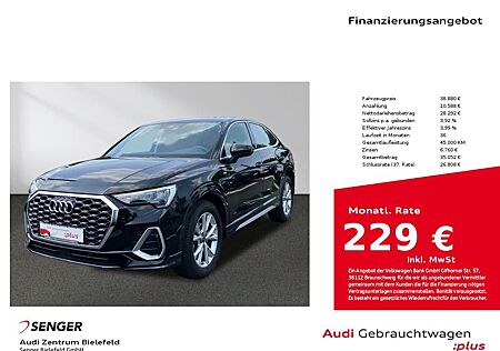 Audi Q3 Sportback S line 35 TFSI S tronic MMI LED AHK