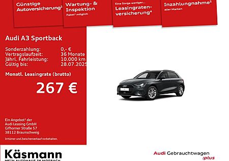Audi A3 Sportback 30TFSI Stronic NAV ACC PDC SHZ