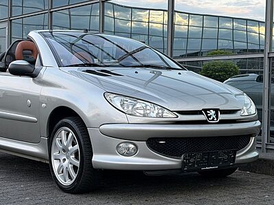 Peugeot 206 Cabriolet CC Roland Garros Klima Leder