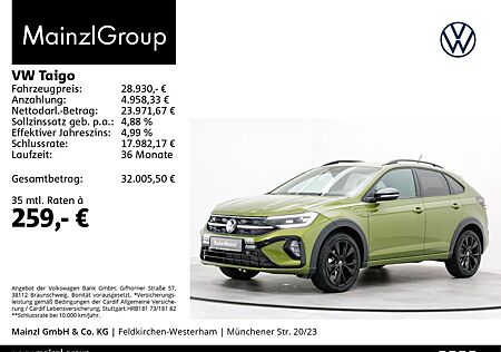 VW Taigo Volkswagen 1.5 TSI DSG R-Line AHK Kam. ACC Matrix SHZ