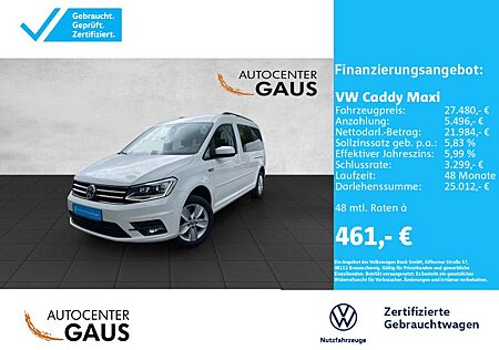 VW Caddy Volkswagen Maxi Comfortline 7-Sitzer 1,4 l 96 kW TSI