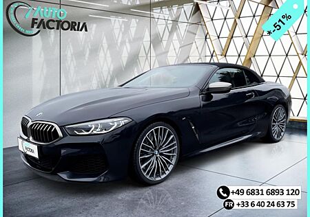 BMW M850 I CABRIO 530PS 8G 4X4 +NAVI+LEDER -51%