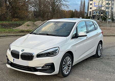 BMW 218 Active Tourer d Luxury Line Leder Braun Voll