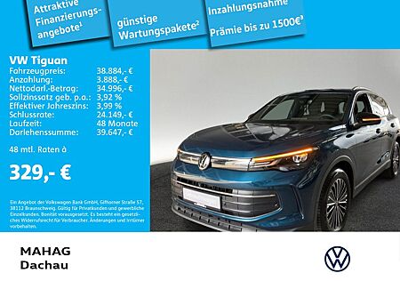 VW Tiguan Volkswagen 1.5 eTSI GOAL NEWMODEL Navi LED AHK AreaV