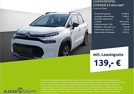 Citroën C3 Aircross PureTech 110 S&S Shine