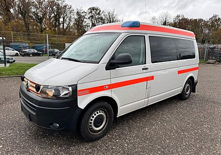 VW T5 Transporter Volkswagen T5 DSG Krankenwagen Ambulance Strobel Lang