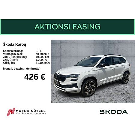 Skoda Karoq leasen