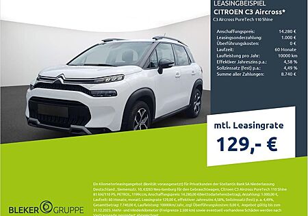 Citroën C3 Aircross PureTech 110 Shine