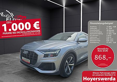 Audi Q8 50 TDI Q S line MATRIX ACC 21" AIR PANO HuD A