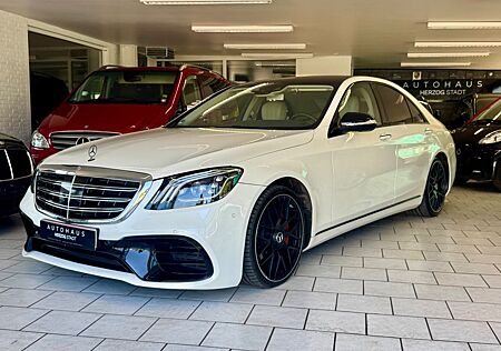 Mercedes-Benz S 350 S 350D I 4-MATIC I S63 UMBAU I DIAMANTWEISS