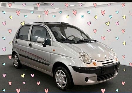 Daewoo Matiz 0,8l, 3 Zyl., Faltdach, DAB, erst 47tkm