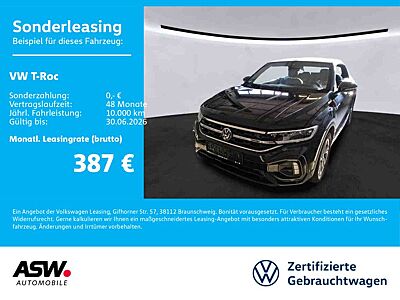 Volkswagen T-Roc Cabrio R-Line 1.5 TSI DSG LED Navi RFK AHK