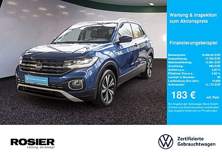 VW T-Cross Volkswagen Style 1.0 l TSI LED NAVI KAMERA SPURH.