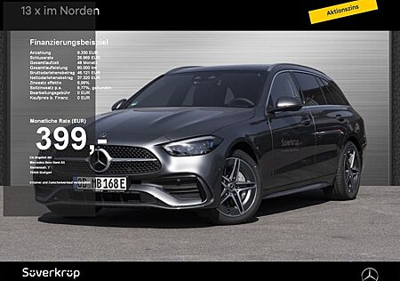 Mercedes-Benz C 300 e T +AMG DISTR SPUR PANO 360 AHK PDC SHZ