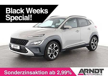 Hyundai Kona 1.6 TGDI Prime Leder GlasSD HUD Nav ACC Kam