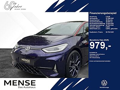 Volkswagen ID.3 GTX FIRE+ICE 79kWh AHK Pano Wärmepumpe DCC