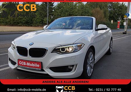 BMW 220 Cabrio /2 HAND/LEDER/ NAVI/ALU/ TOP