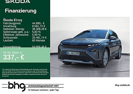 Skoda Elroq Alpha h Batterie Elektromotor 1-Gang-Auto