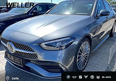 Mercedes-Benz C 300 d AMG Pano AHK Distro Totwinkel Spurhalte