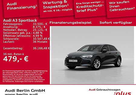 Audi A3 gebraucht kaufen Audi A3 Sportback 35 TFSI S tronic