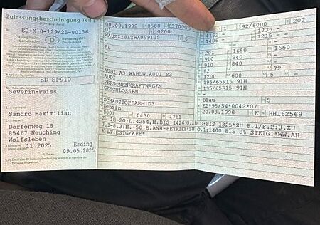 Audi A3 1.6 Attraction Attraction