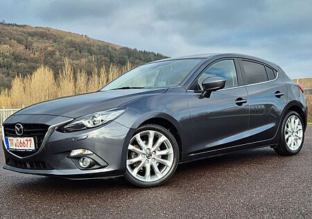 Mazda 3 Lim. Sports-Line, Automatik, Leder, Bose.