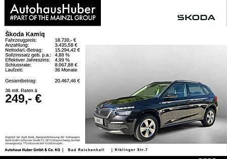 Skoda Kamiq 1.0 TSI Ambition Carplay Kamera SHZ LED