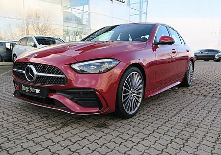 Mercedes-Benz C 200 AMG Line Premium Fahrass-Paket AHK 19 Zoll