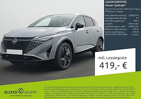 Nissan Qashqai QQ MY24 e-POW 190PS 4x2 Tekna PGD Bose