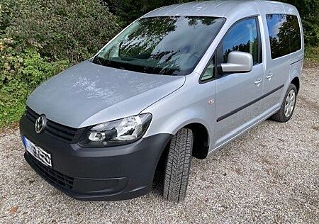 VW Caddy Volkswagen III, silbergrau, Garagenfahrzeug