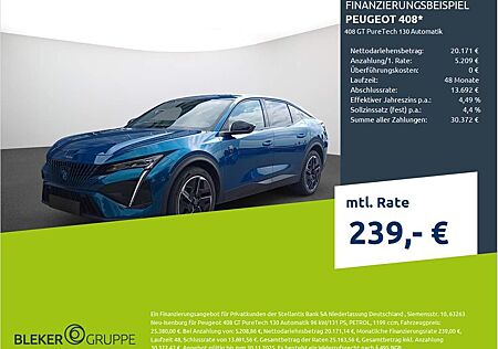 Peugeot 408 gebraucht kaufen Peugeot 408 GT PureTech 130 Automatik
