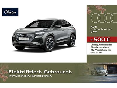 Audi Q4 e-tron Sportback 45 S-Line Int./AHK/HUD/20''