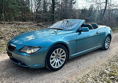 BMW 645Ci Cabrio - Original Babyblau in TOP Zustand