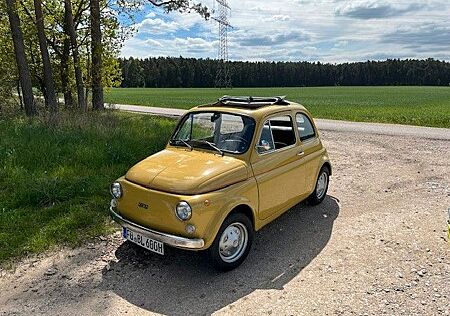 Fiat 500 R Ungeschweisst H-Kennzeichen Big Block