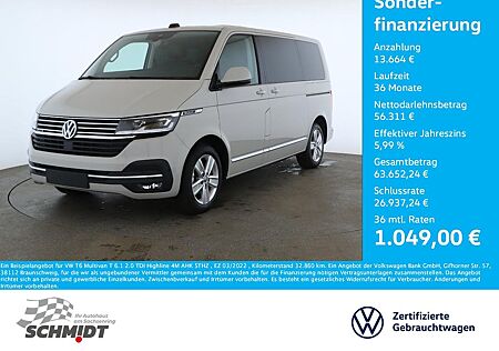 VW T6 Multivan Volkswagen T 6.1 2.0 TDI Highline 4M AHK STHZ
