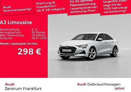 Audi A3 Limousine 30 TFSI advanced S tronic Navi DAB