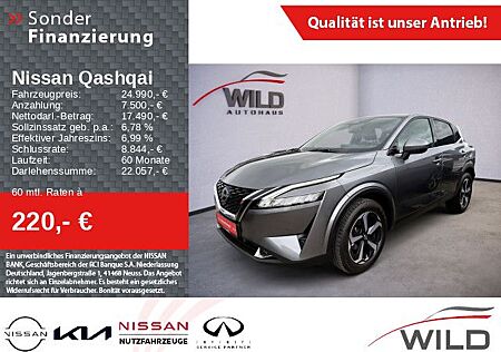 Nissan Qashqai 1.3 DIG-T N-Connecta Navi SHZ Klima 360°