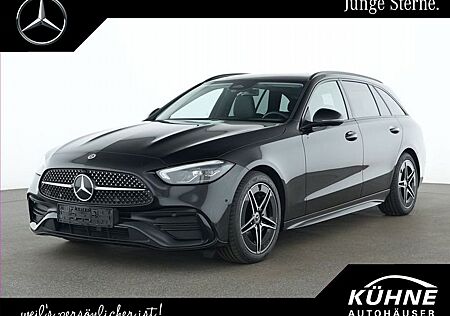 Mercedes-Benz C 200 T AMG Line Advanced Plus Night Pano AHK !!