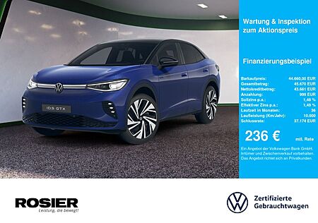 VW ID.5 Volkswagen GTX 4MOTION 250 kW AHK ACC MATRIX-LED 360°