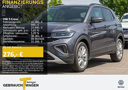 VW T-Cross Volkswagen 1.0 TSI DSG LIFE ACC APP-CON LM17 IQ.DRI